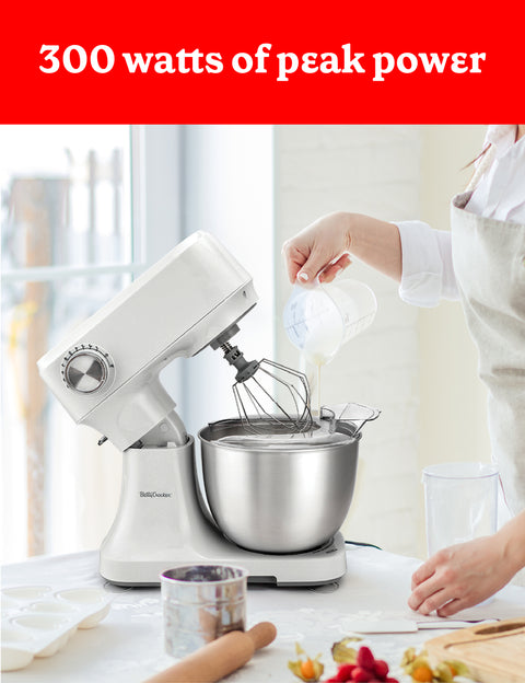 Stand Mixer, 3.7-Qt Electric Stand Mixer with 10 Speeds