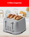 Betty Crocker 4-Slice Multi-Function Toaster